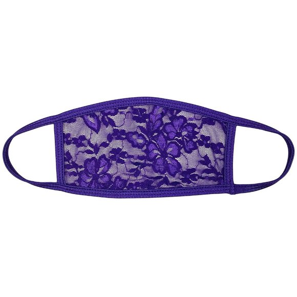 Grape Lace Dust Mask - Picture 3 of 3